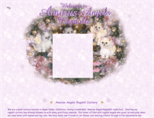 Tablet Screenshot of amorusangels.com